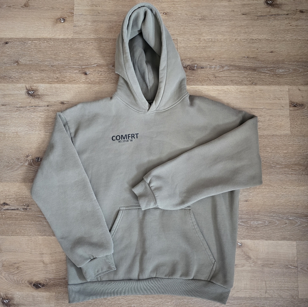 Unisex Comfrt hoodie Green Size XL